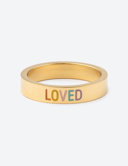 Gold Loved Ring - A-1 Thread Vault