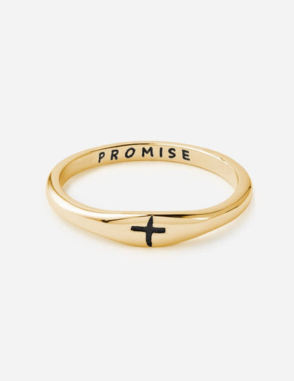 Gold Promise Ring - A-1 Thread Vault