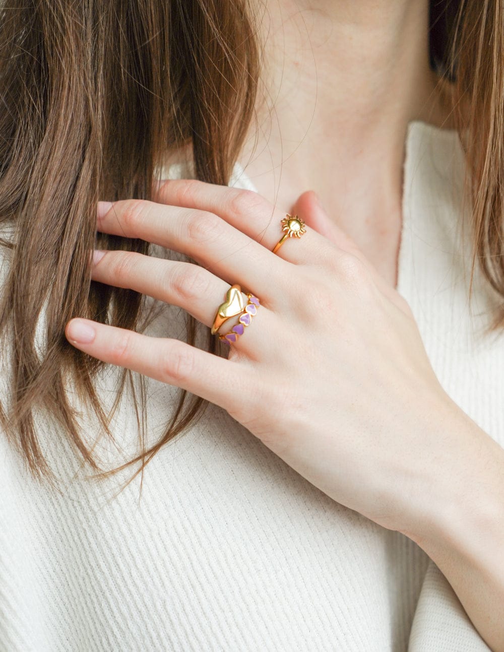 Gold Sunset Ring - A-1 Thread Vault