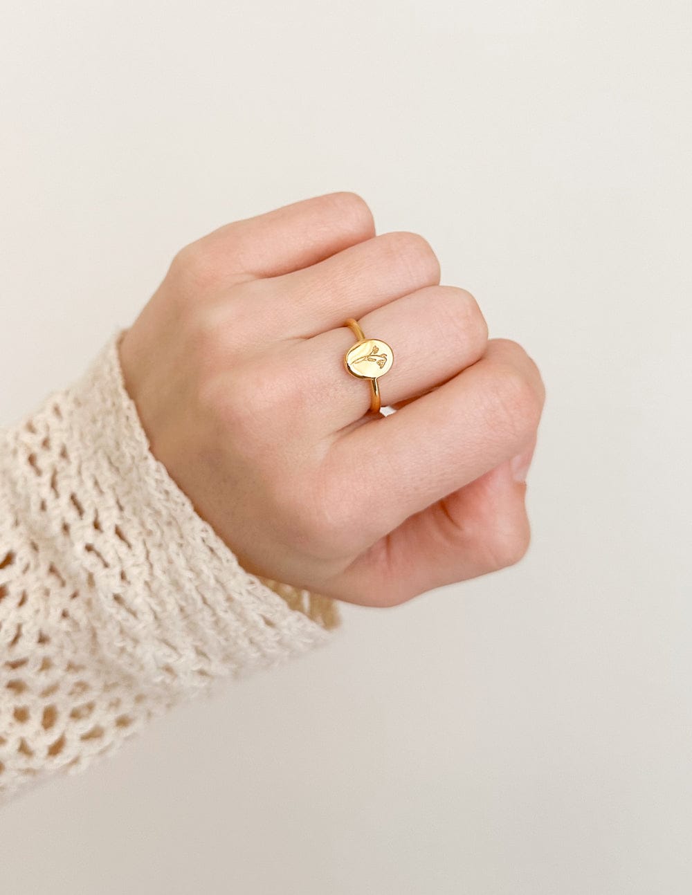 Gold Wildflower Ring - A-1 Thread Vault