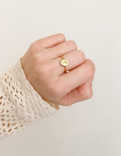 Gold Wildflower Ring - A-1 Thread Vault