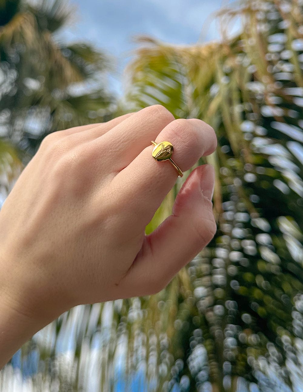 Gold Wildflower Ring - A-1 Thread Vault