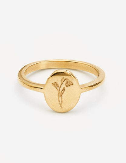 Gold Wildflower Ring - A-1 Thread Vault