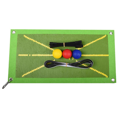 Golf Training Mat for Swing Detection Batting Path Feedback - A-1 Thread Vault