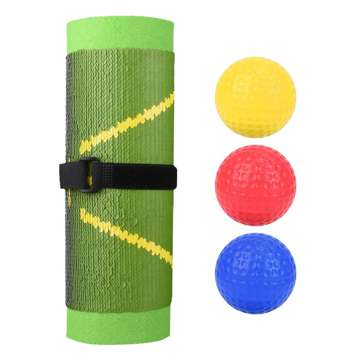 Golf Training Mat for Swing Detection Batting Path Feedback - A-1 Thread Vault