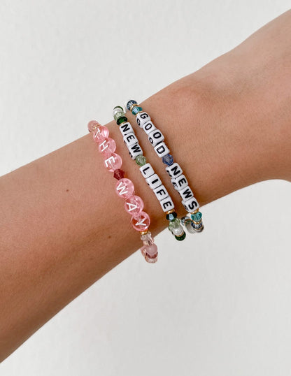 Good News Letter Bracelet - A-1 Thread Vault