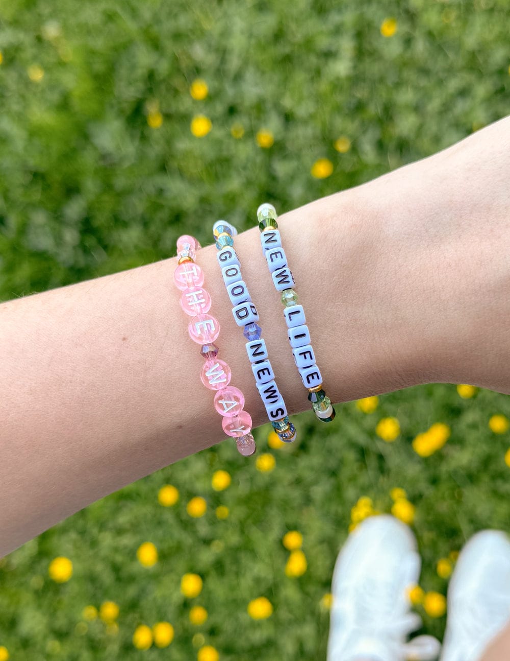 Good News Letter Bracelet - A-1 Thread Vault