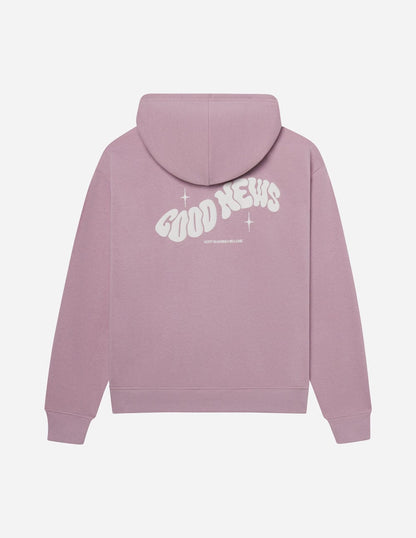 Good News Pink Unisex Hoodie - A-1 Thread Vault