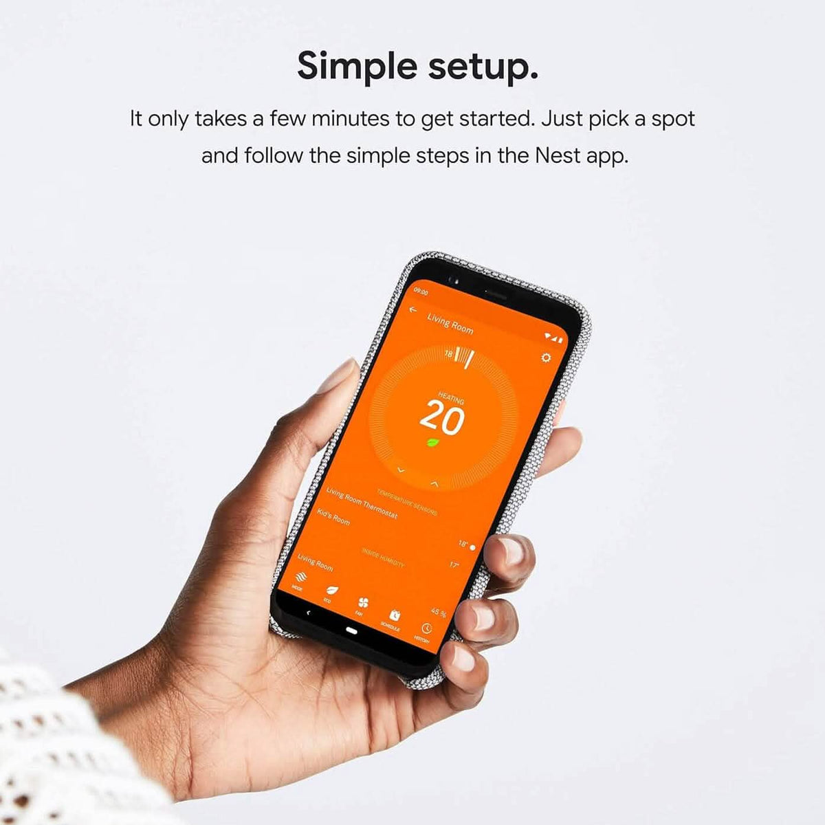 Google Nest Temperature Sensor (Refurbished) - A-1 Thread Vault