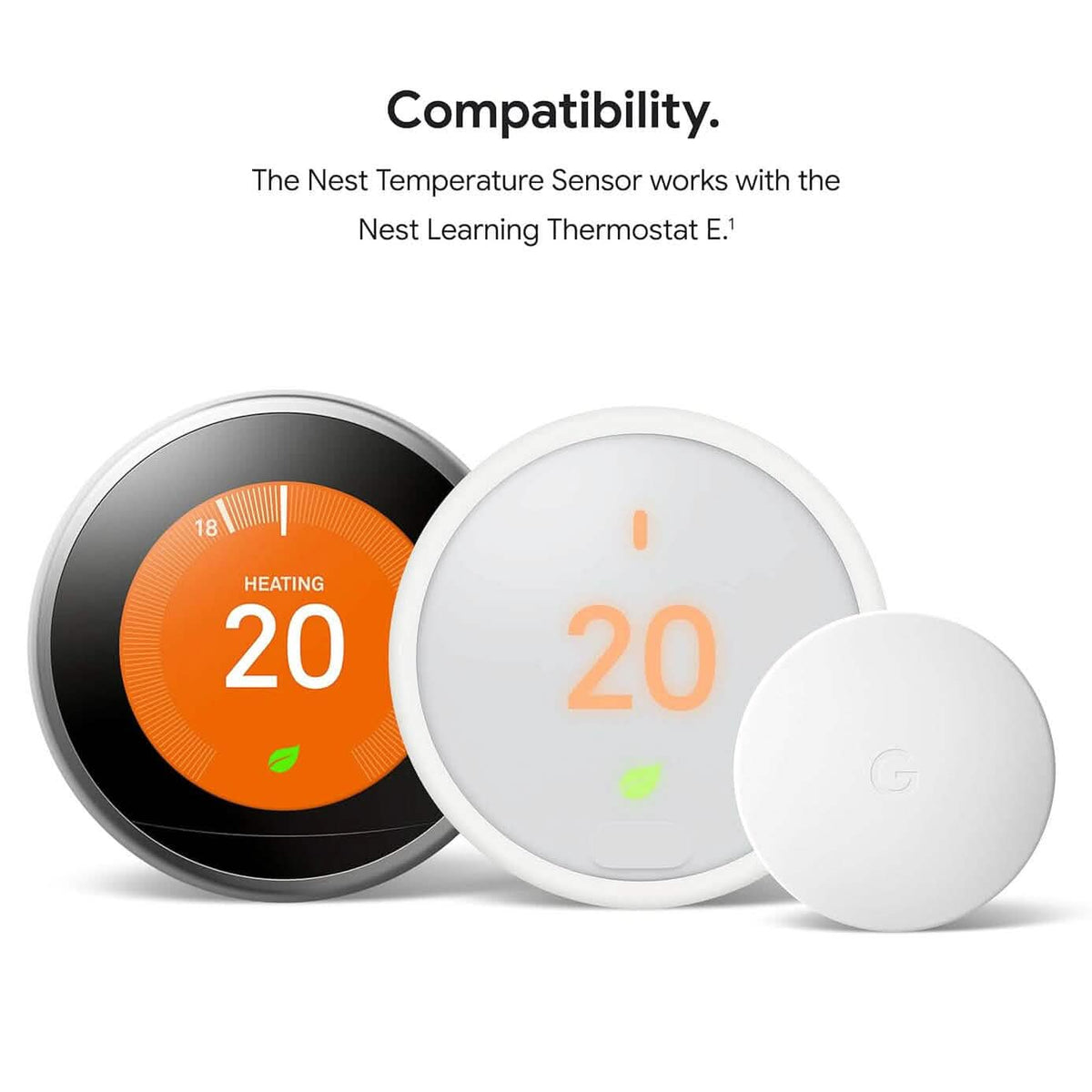 Google Nest Temperature Sensor (Refurbished) - A-1 Thread Vault