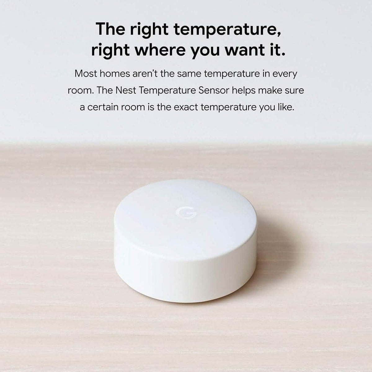 Google Nest Temperature Sensor (Refurbished) - A-1 Thread Vault