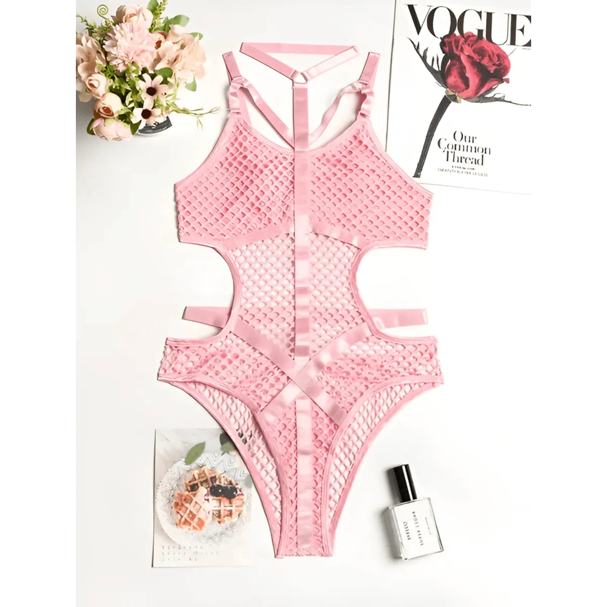 Gothic Fishnet Bodysuits - A-1 Thread Vault (10)