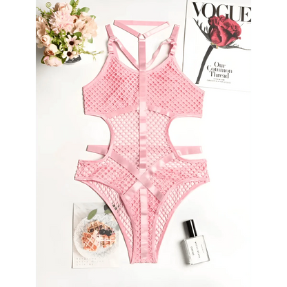 Gothic Fishnet Bodysuits - A-1 Thread Vault (10)