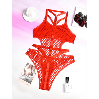 Gothic Fishnet Bodysuits - A-1 Thread Vault (11)