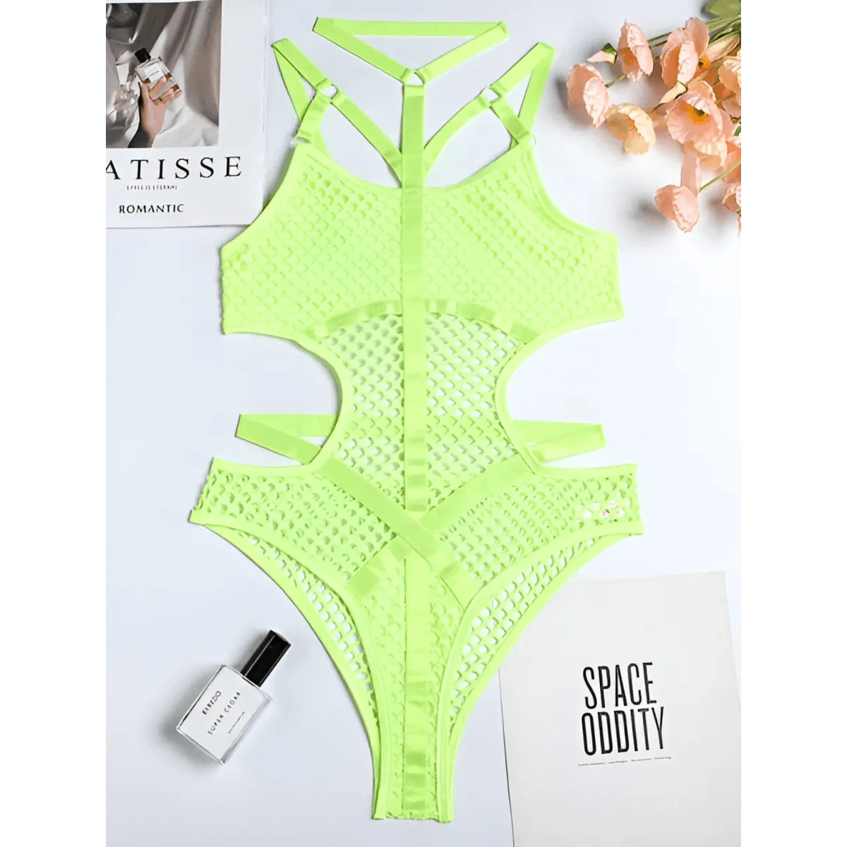Gothic Fishnet Bodysuits - A-1 Thread Vault (14)
