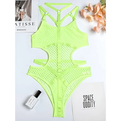 Gothic Fishnet Bodysuits - A-1 Thread Vault (14)