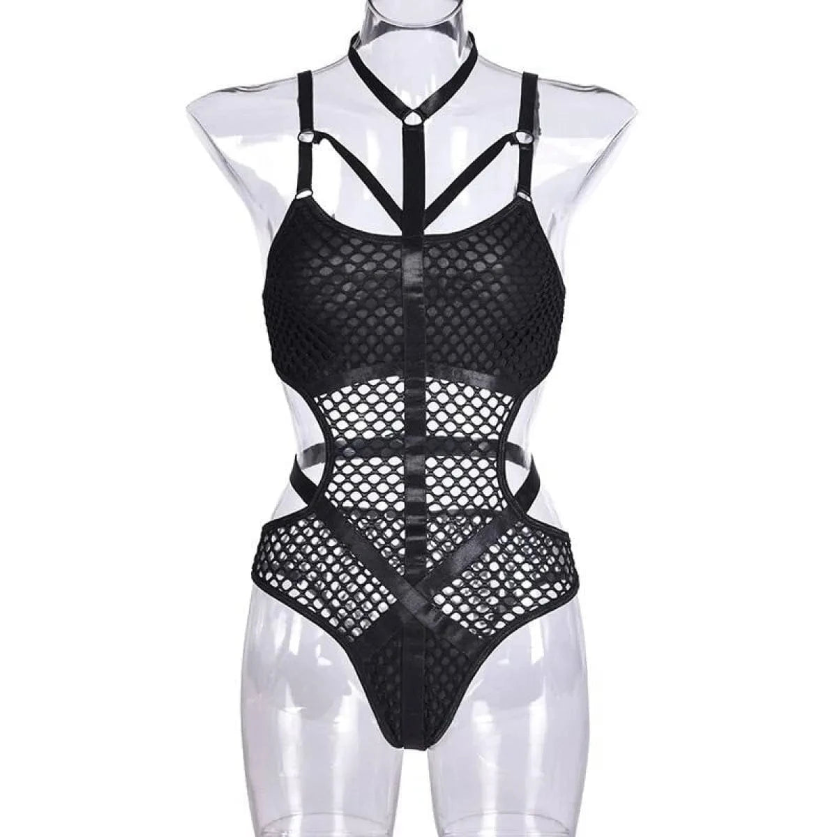 Gothic Fishnet Bodysuits - A-1 Thread Vault (15)