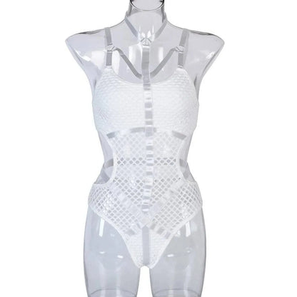 Gothic Fishnet Bodysuits - A-1 Thread Vault (25)