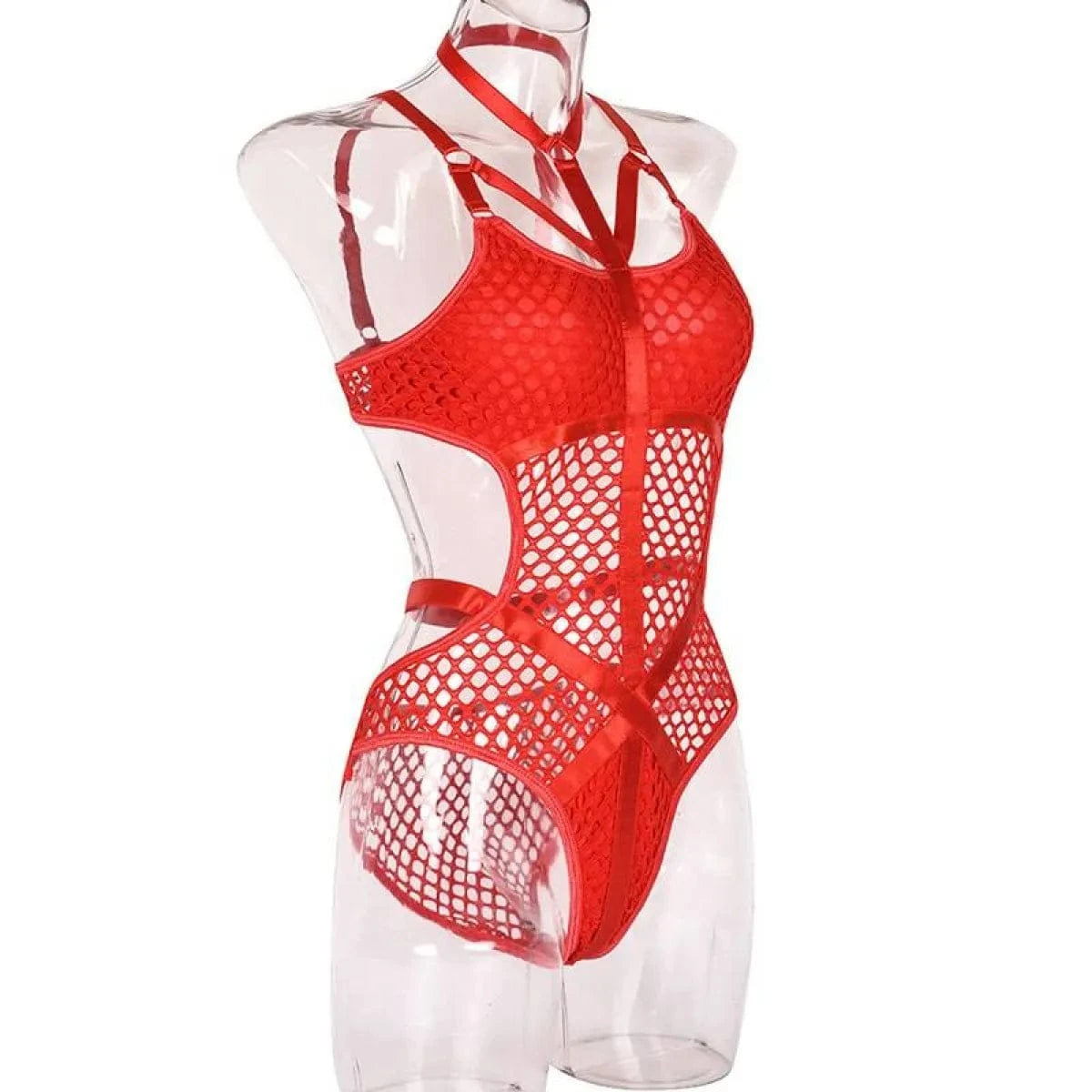 Gothic Fishnet Bodysuits - A-1 Thread Vault (35)