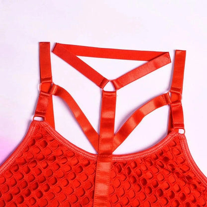 Gothic Fishnet Bodysuits - A-1 Thread Vault (37)