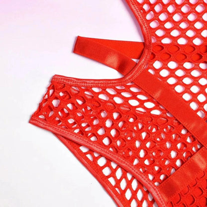 Gothic Fishnet Bodysuits - A-1 Thread Vault (41)