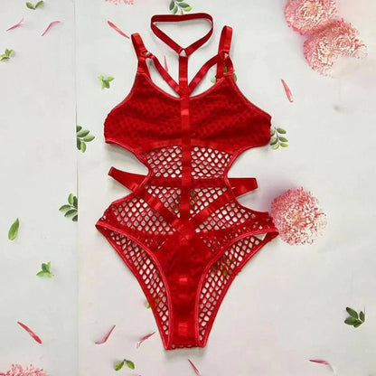 Gothic Fishnet Bodysuits - A-1 Thread Vault (43)