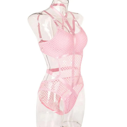 Gothic Fishnet Bodysuits - A-1 Thread Vault (45)