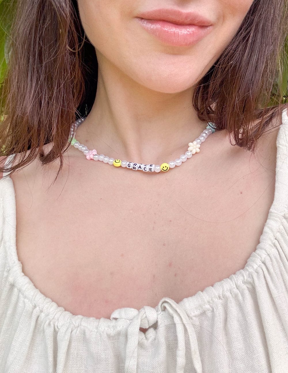 Grace Letter Necklace - A-1 Thread Vault