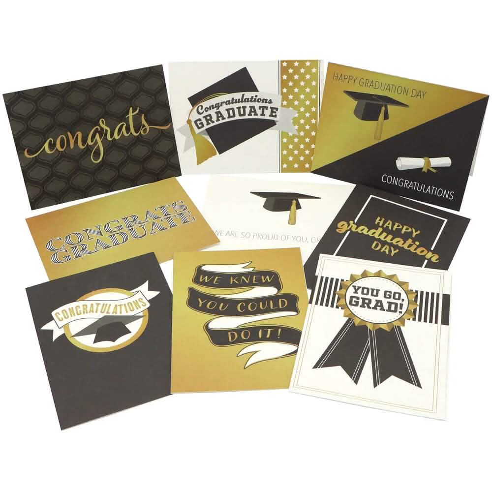 Graduation Cards Gold - A-1 Thread Vault