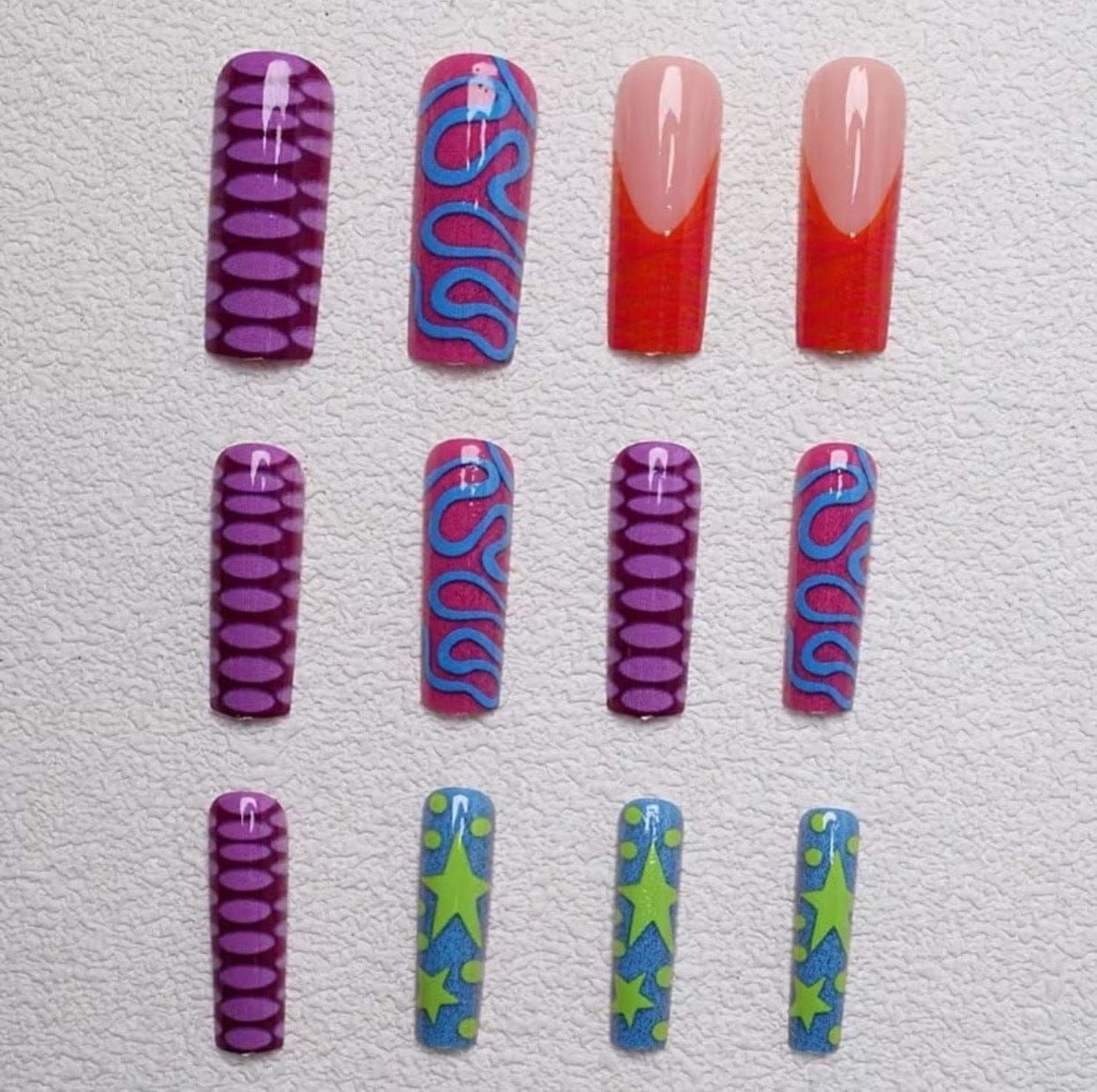 Graffiti Design Nails - A-1 Thread Vault