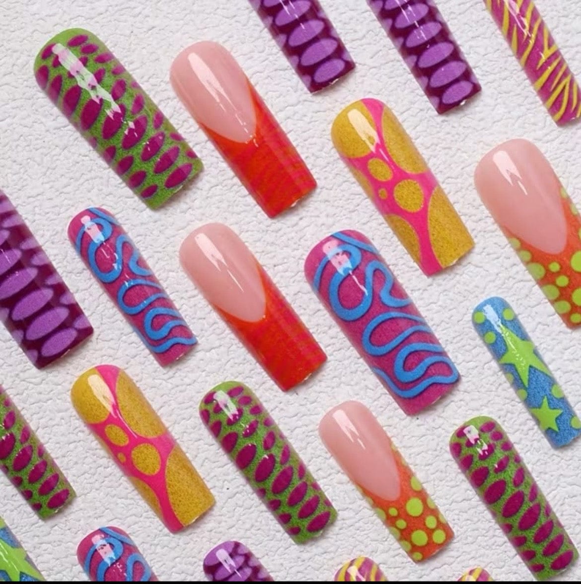 Graffiti Design Nails - A-1 Thread Vault