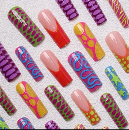 Graffiti Design Nails - A-1 Thread Vault