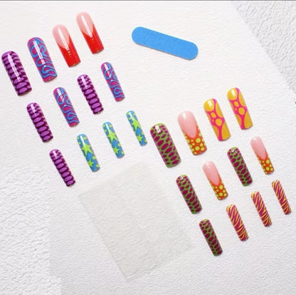 Graffiti Design Nails - A-1 Thread Vault