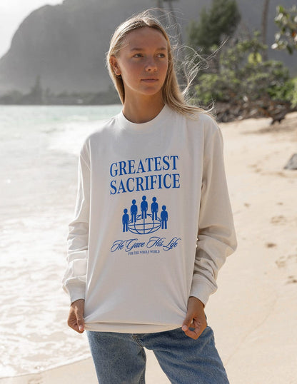 Greatest Sacrifice LS Unisex Tee - A-1 Thread Vault