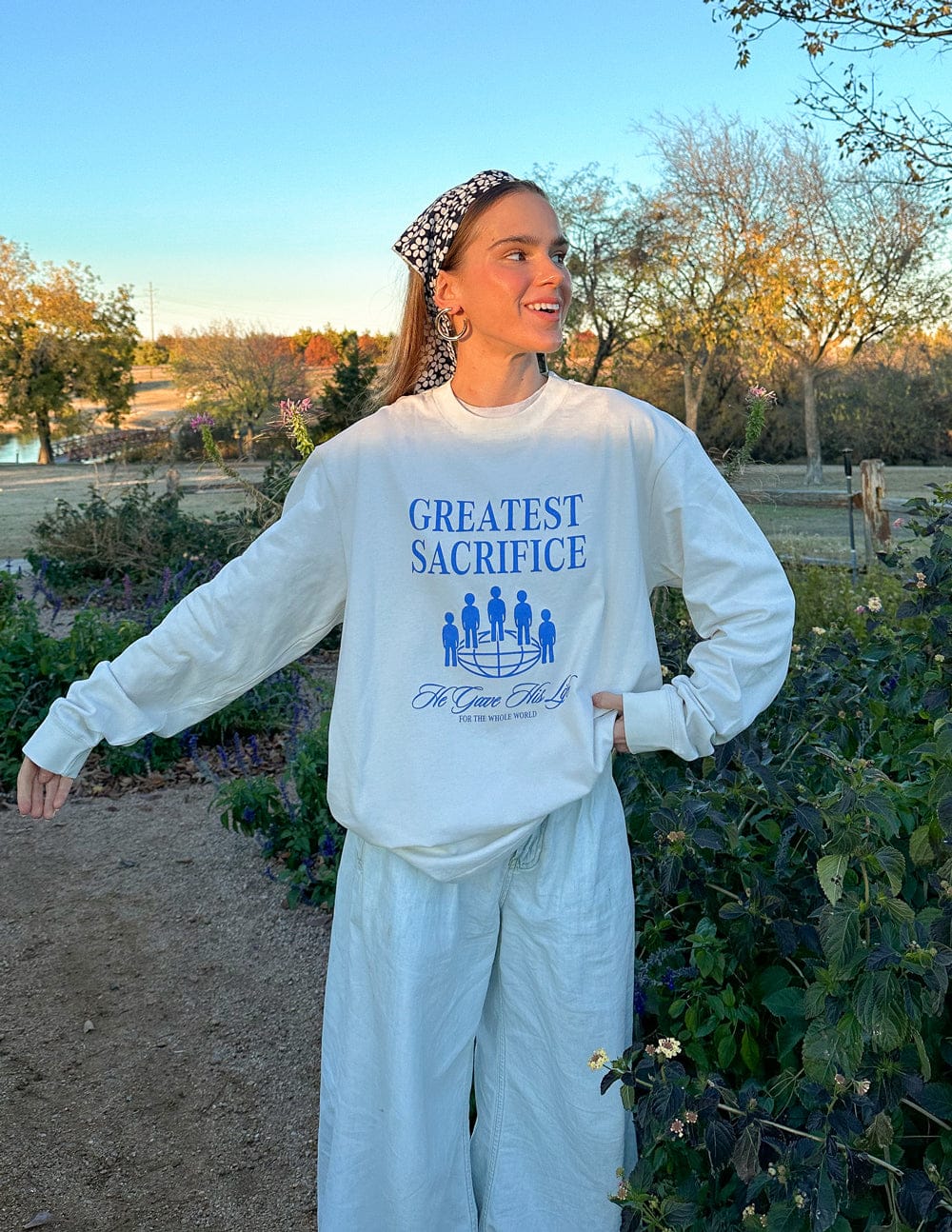 Greatest Sacrifice LS Unisex Tee - A-1 Thread Vault