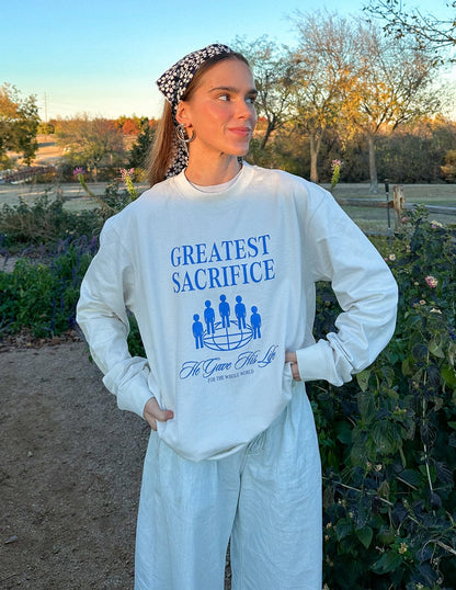 Greatest Sacrifice LS Unisex Tee - A-1 Thread Vault