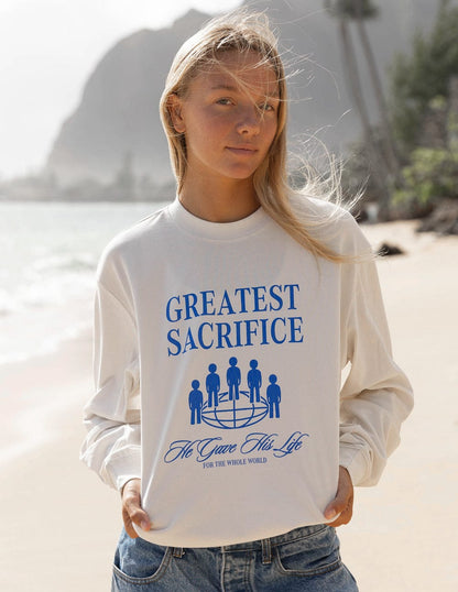 Greatest Sacrifice LS Unisex Tee - A-1 Thread Vault