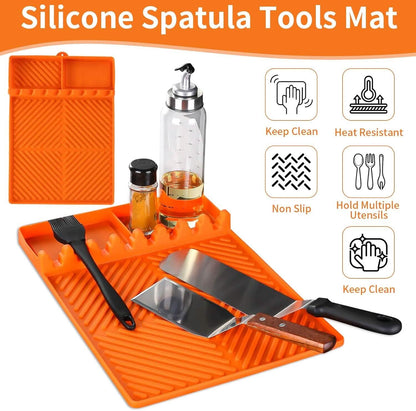 Grill Mat- Side Shelf Mat for Blackstone Silicone Grill Pad - A-1 Thread Vault