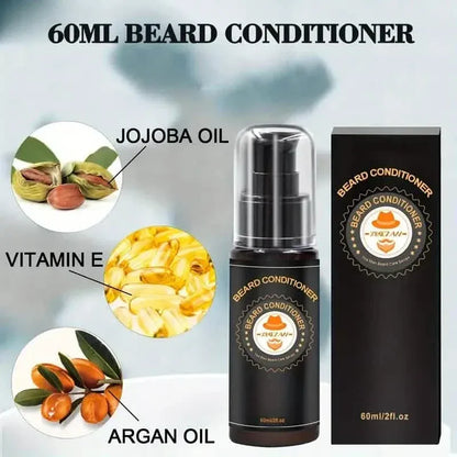 Grooming Kit w/Beard Conditioner, Oil, Balm, Brush, Wash, Comb, Scissor, Bag, E-Book - A-1 Thread Vault