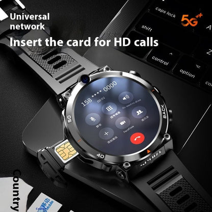 H10 Multi-function Dual Camera Sports Smart Phone Watch - A-1 Thread Vault