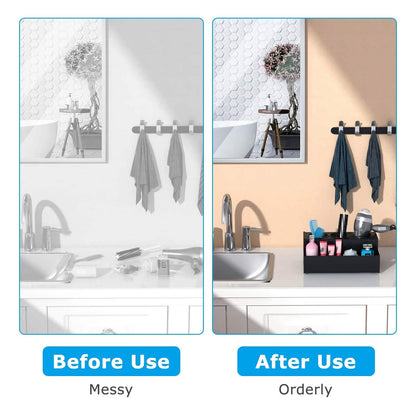 Hair Dryer Organizer with 3 Stainless Steel Cups - A-1 Thread Vault