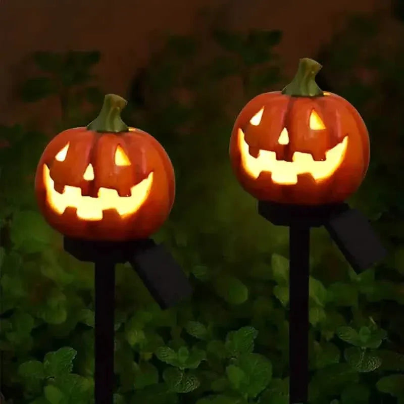 Halloween Jack-o '-lantern Solar Light - A-1 Thread Vault