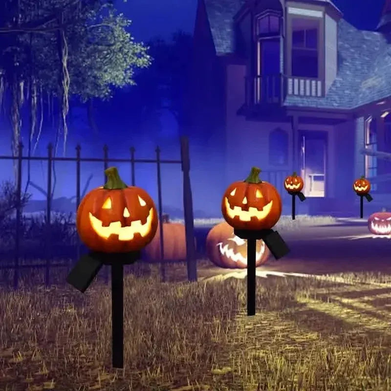 Halloween Jack-o '-lantern Solar Light - A-1 Thread Vault