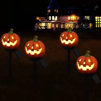 Halloween Jack-o '-lantern Solar Light - A-1 Thread Vault