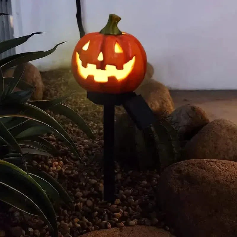 Halloween Jack-o '-lantern Solar Light - A-1 Thread Vault