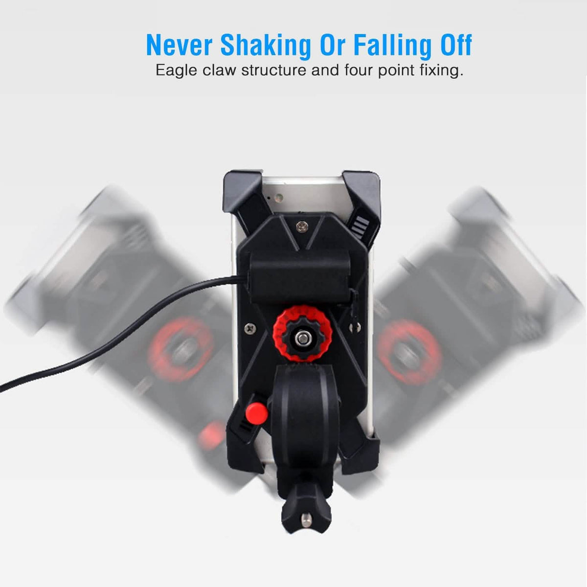 Handlebar Mirror Mobile Phone Holder - A-1 Thread Vault