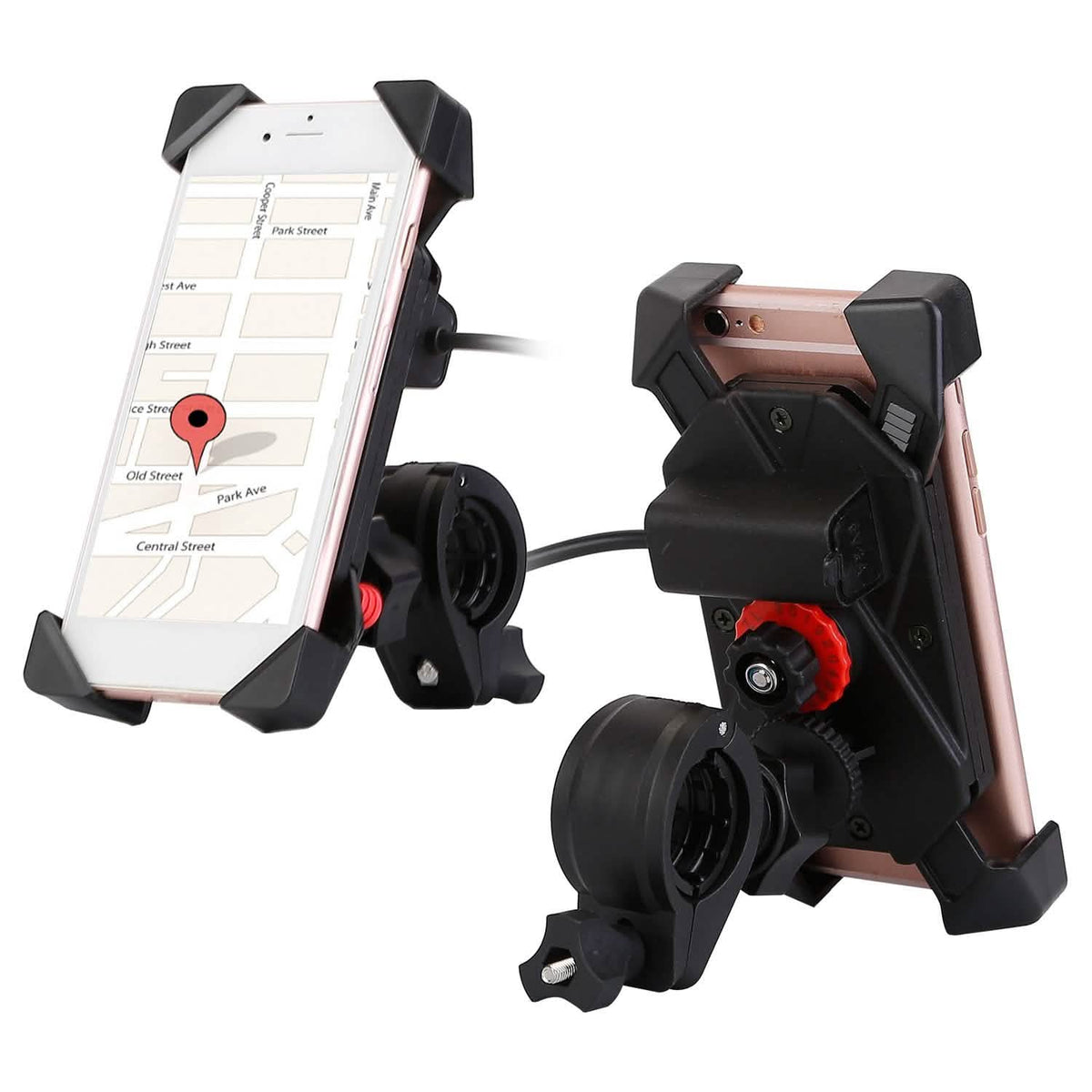 Handlebar Mirror Mobile Phone Holder - A-1 Thread Vault