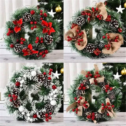 Handmade Christmas Decorative Wreaths - A-1 Thread Vault