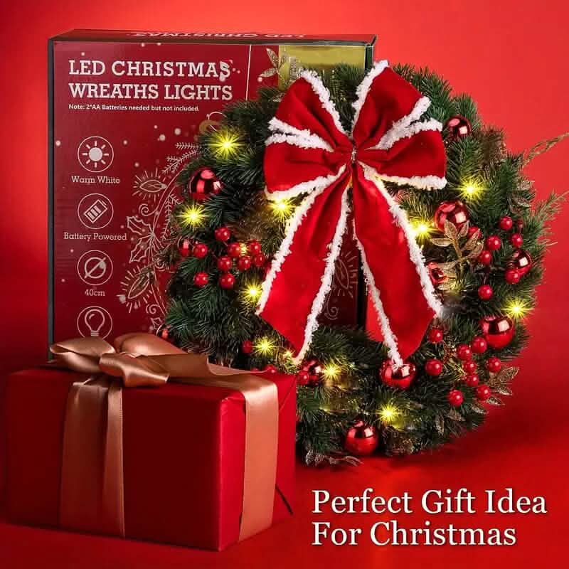 Handmade Christmas Wreath Decor - A-1 Thread Vault
