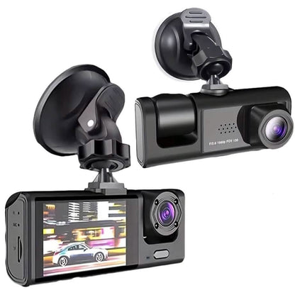 HD 1080P Car Dual Camera with IR Night Vision Loop Recording 2" IPS Screen - A-1 Thread Vault